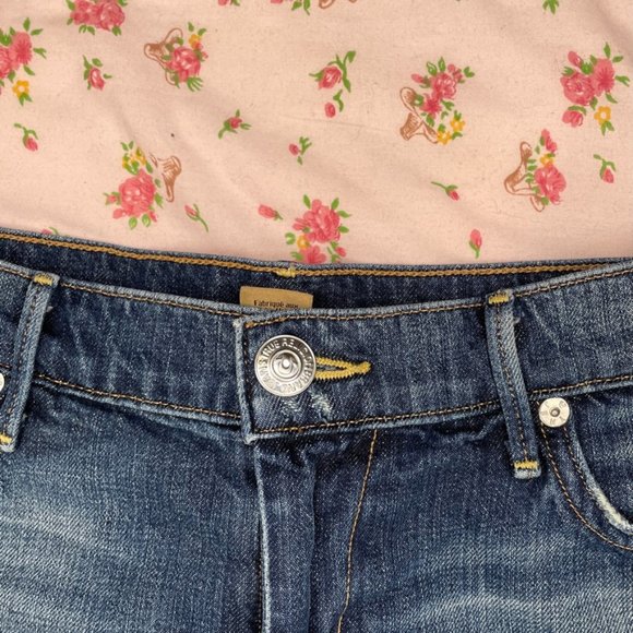 True Religion Denim Mini Shorts Size 29" - Picture 2 of 4